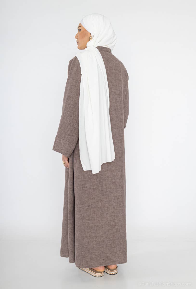 Vestido abaya Leaf port para mujer de 185 cm Ref:L2383LIN