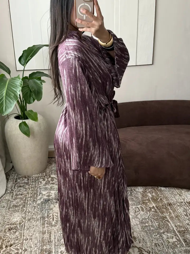 Abaya estampada Xavira