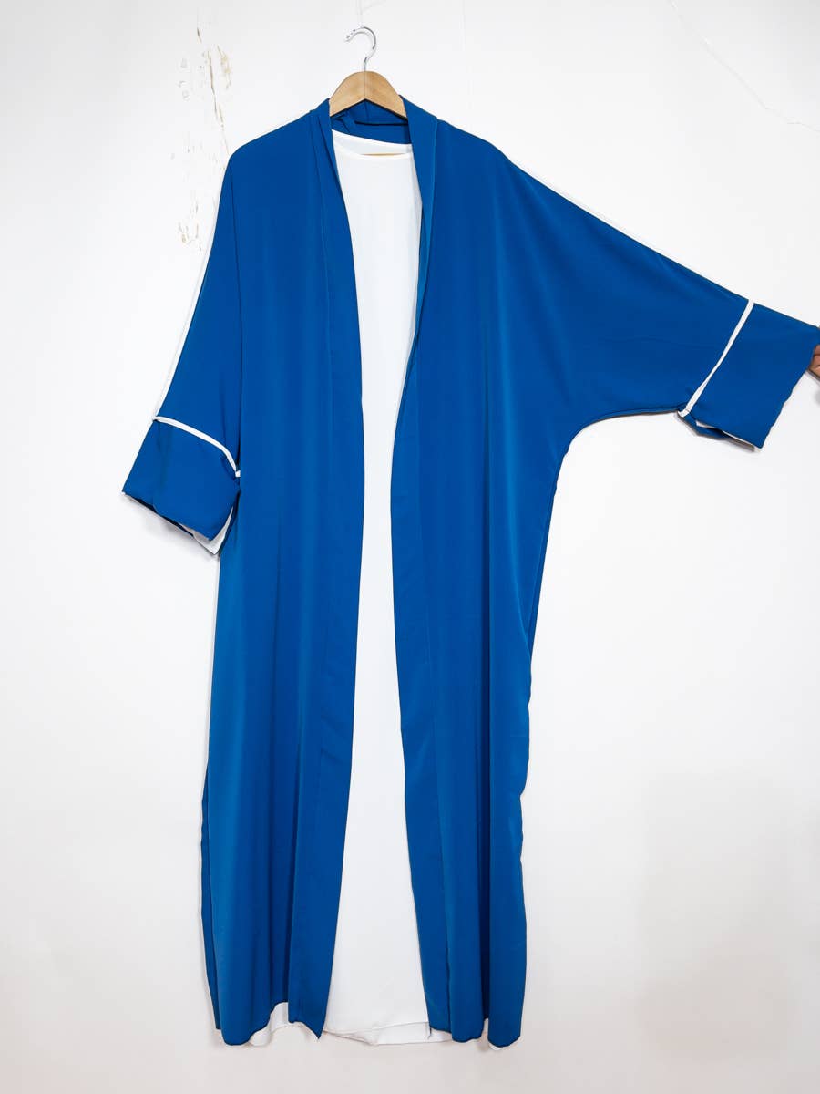 Kimono Abaya con top de seda de dos piezas Medina 2373pk