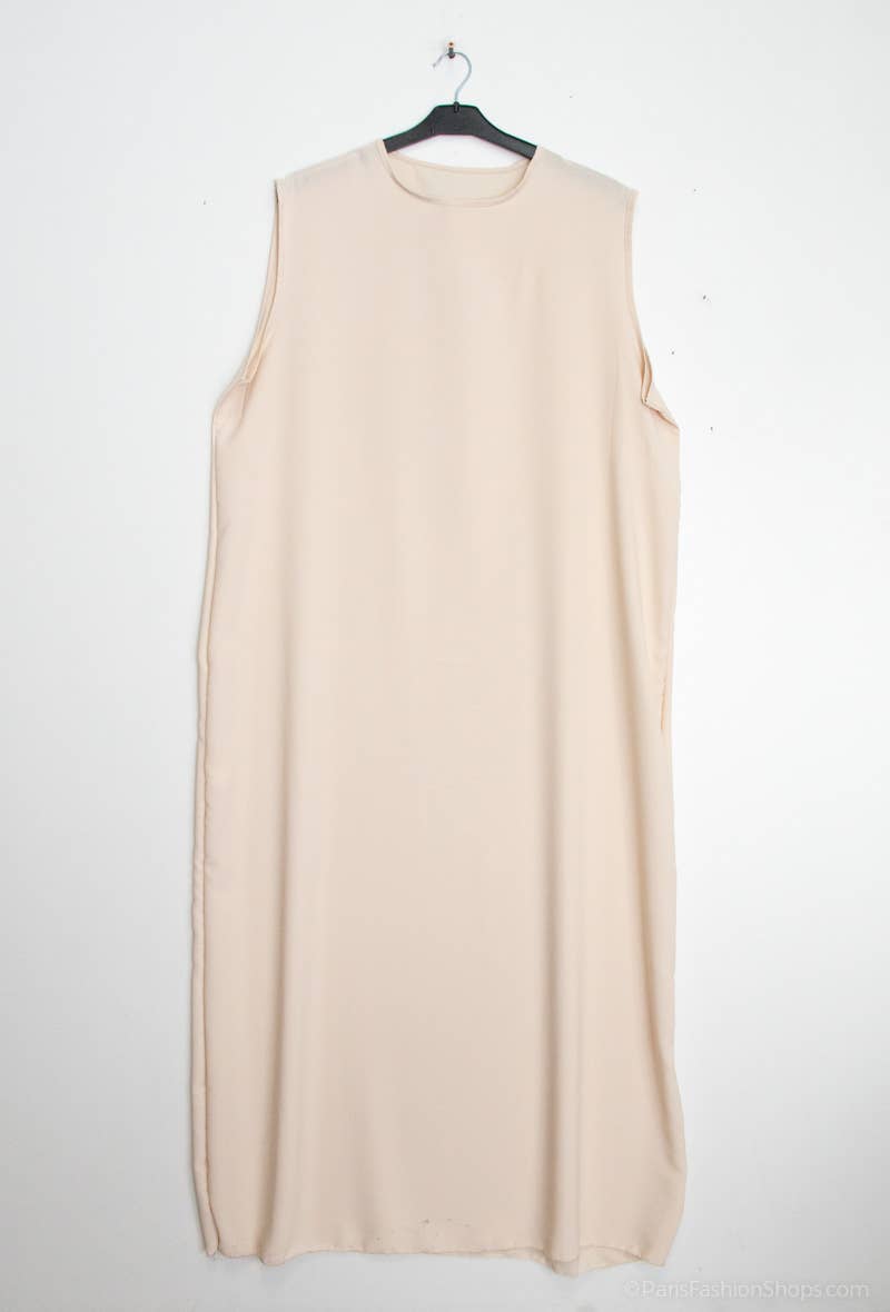 Kimono Abaya con top de seda de dos piezas Medina 2373pk