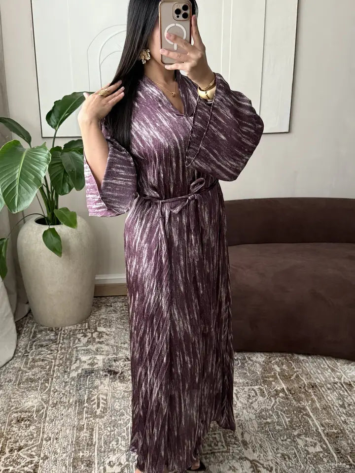 Abaya estampada Xavira