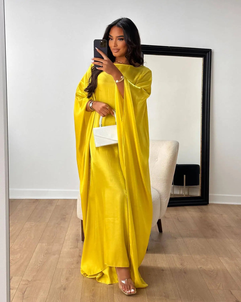 Samira Batwing Kaftan Abaya