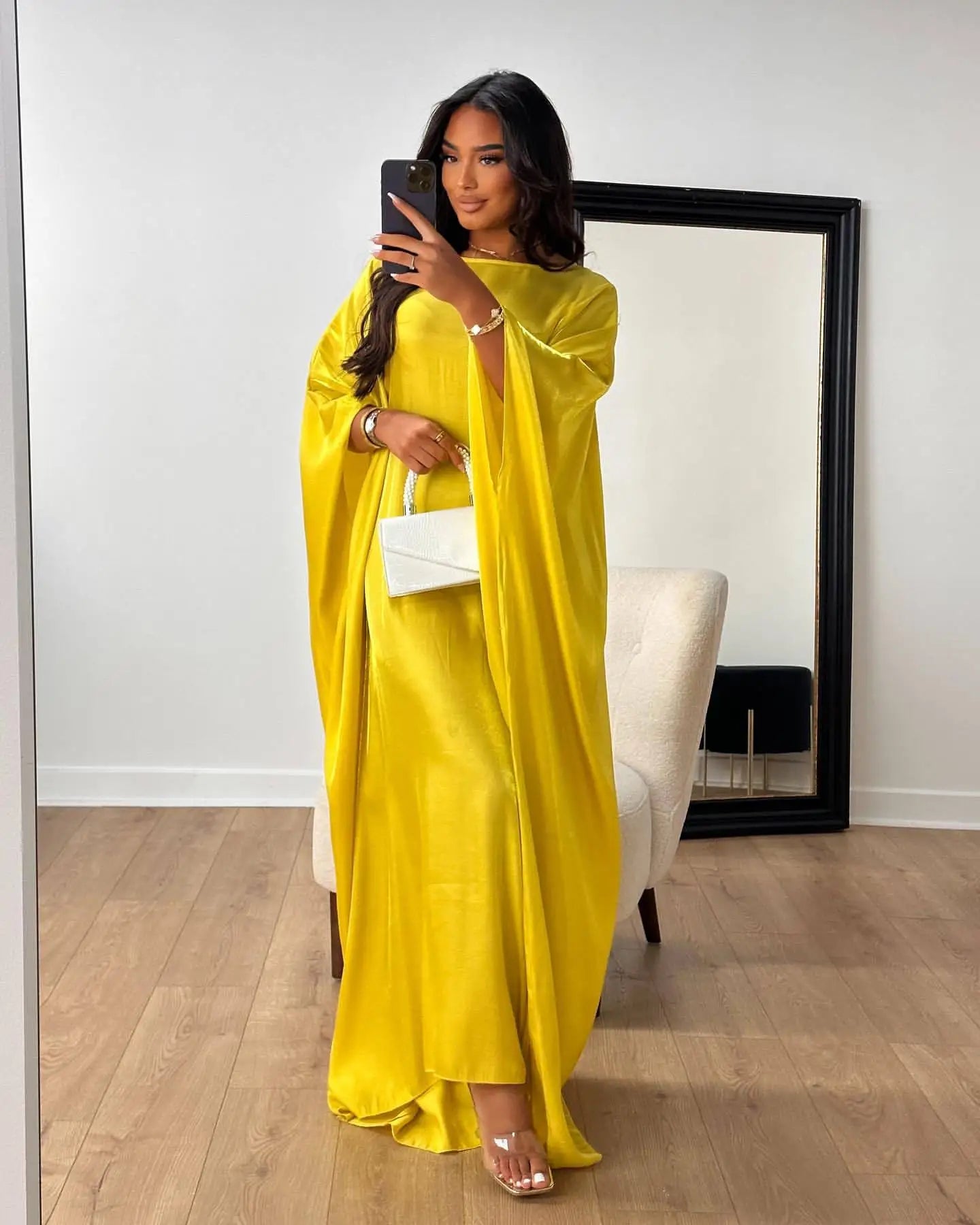 Samira Batwing Kaftan Abaya
