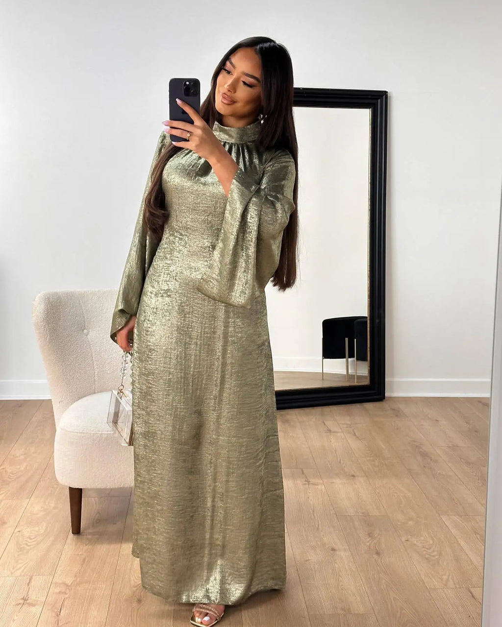 Nadia Shimmer Abaya