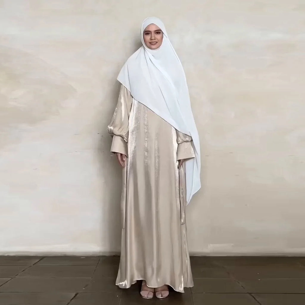Nadia Bubble Sleeve Abaya