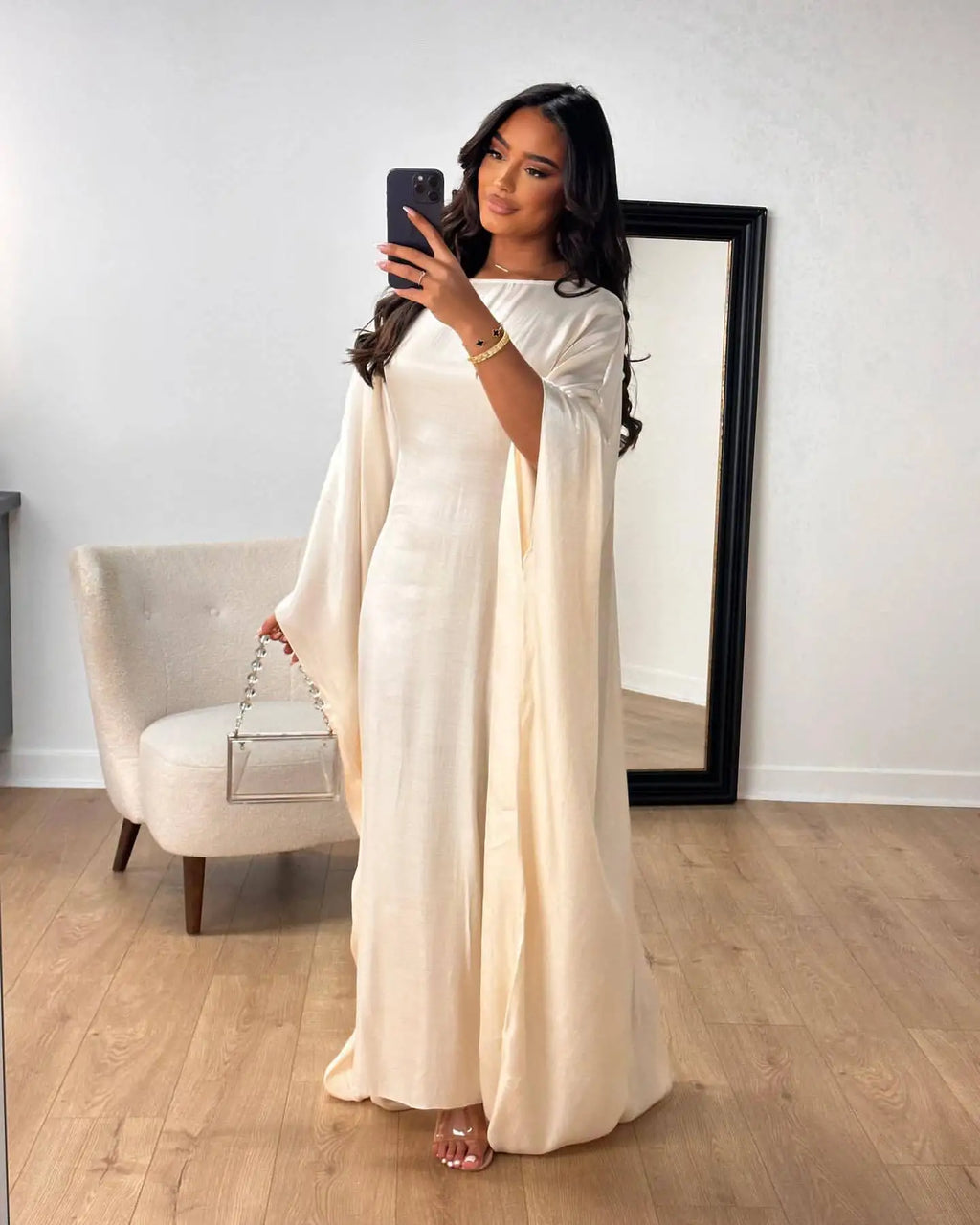 Samira Batwing Kaftan Abaya