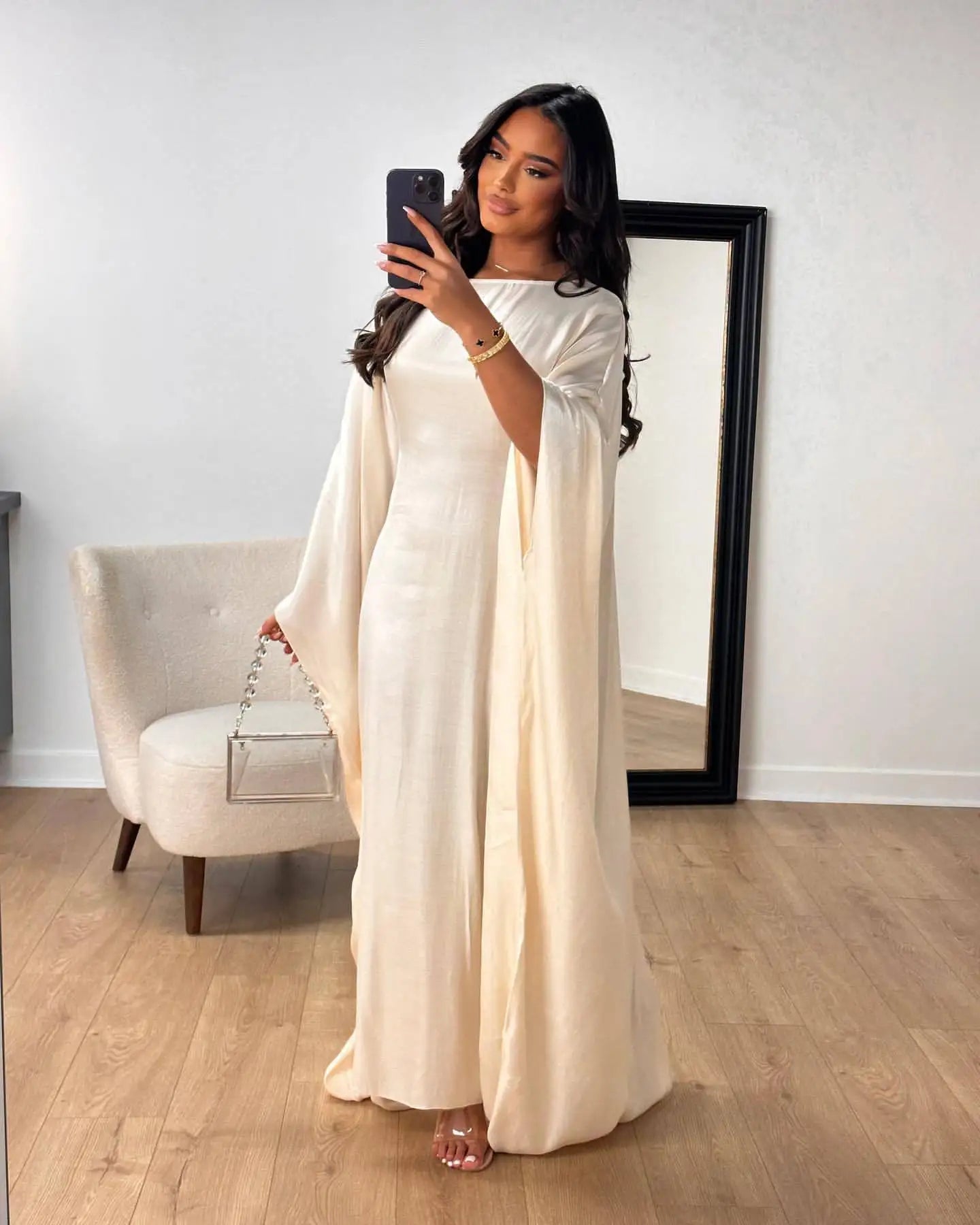 Samira Batwing Kaftan Abaya
