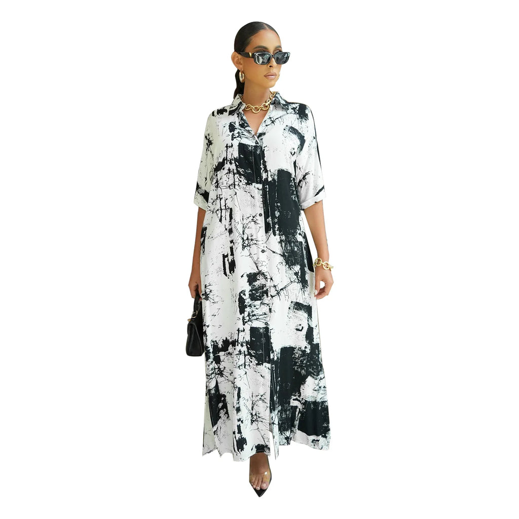 Ivory Floral Bow Maxi Dress