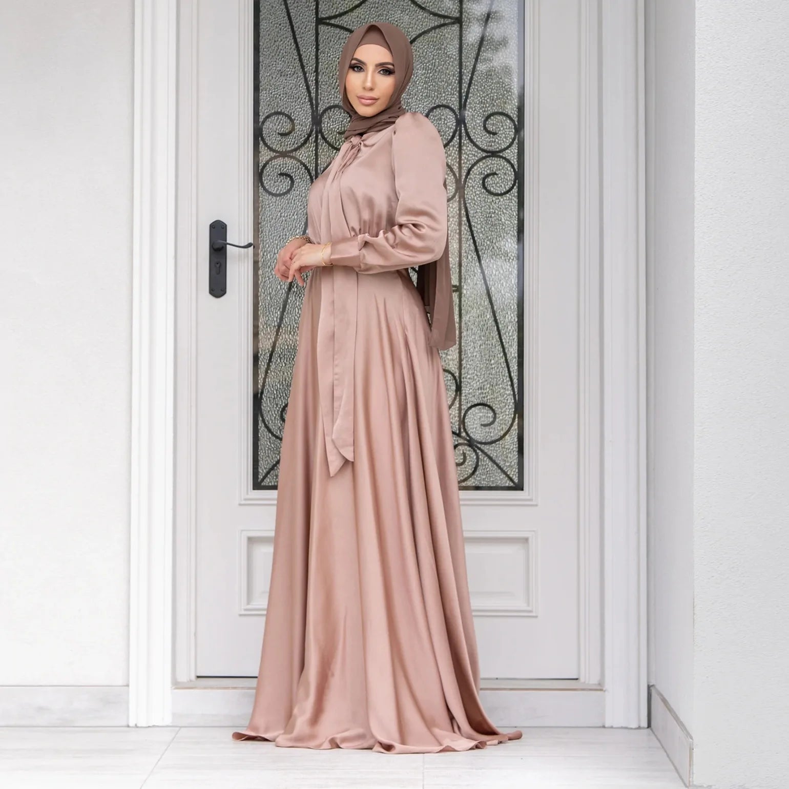 Layla Satin Abaya