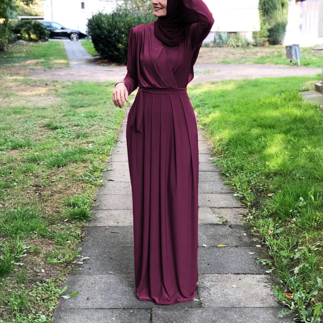 Yasmine Turtleneck Kaftan Abaya
