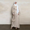 Nadia Bubble Sleeve Abaya