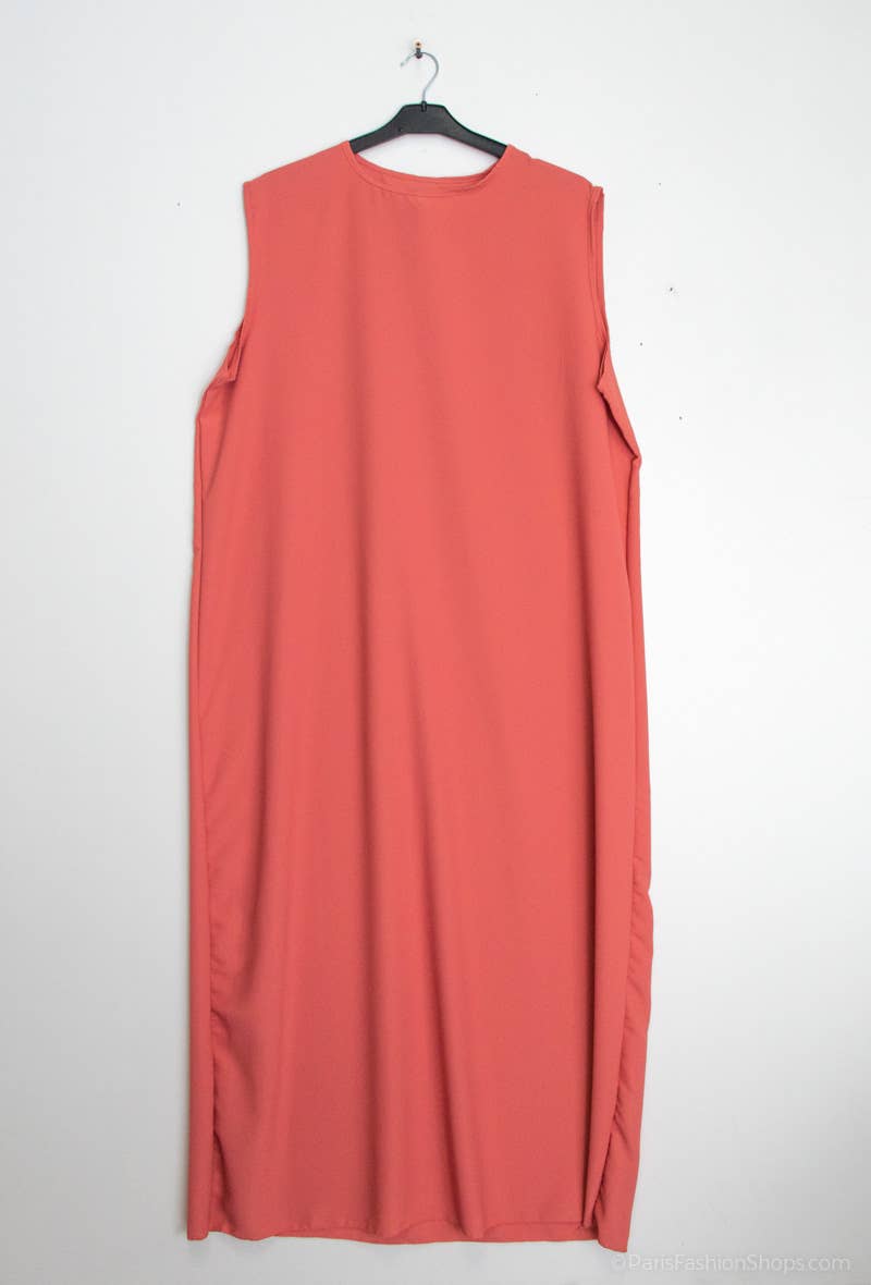 Kimono Abaya con top de seda de dos piezas Medina 2373pk