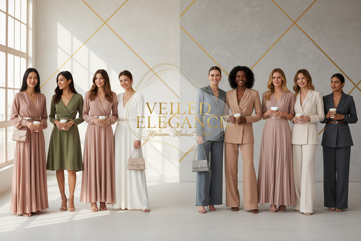 Banner Veiled Elegance - Moda Casual