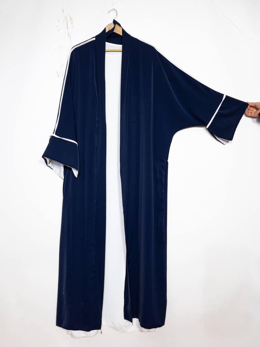 Kimono Abaya con top de seda de dos piezas Medina 2373pk