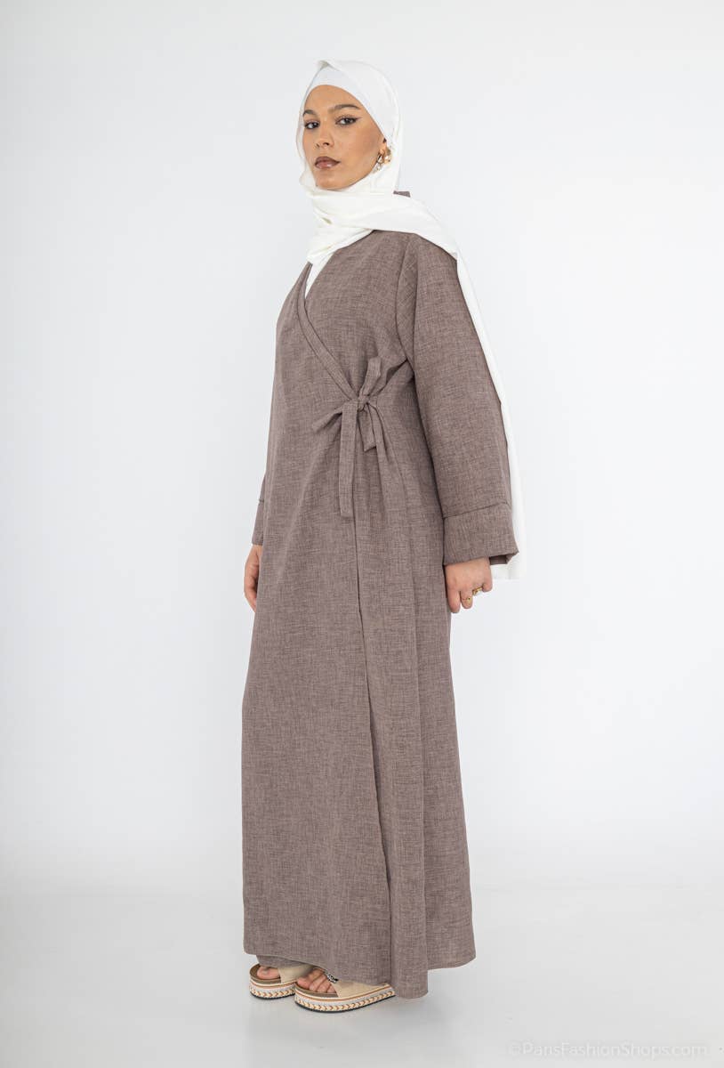 Vestido abaya Leaf port para mujer de 185 cm Ref:L2383LIN