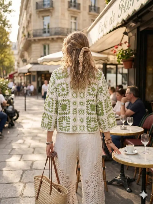 Boho Crochet Cardigan