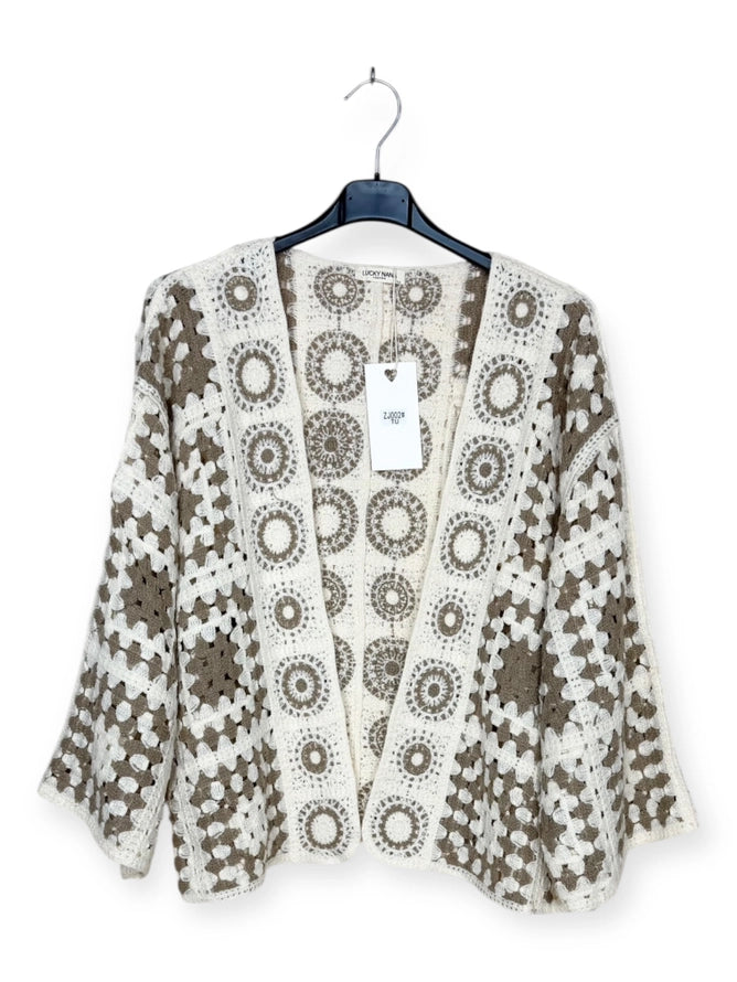 Boho Crochet Cardigan