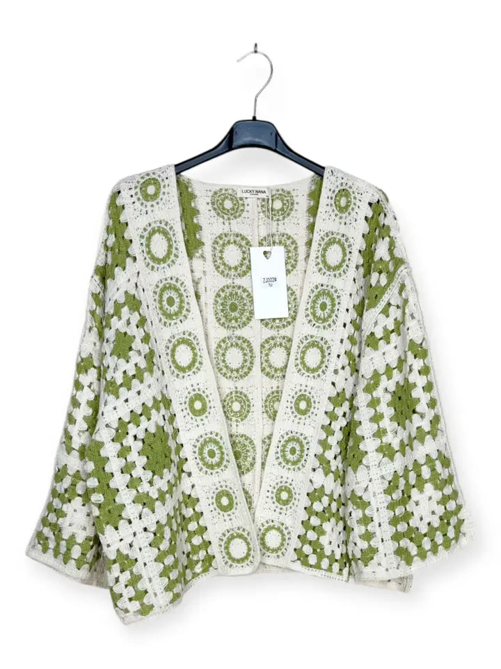 Boho Crochet Cardigan