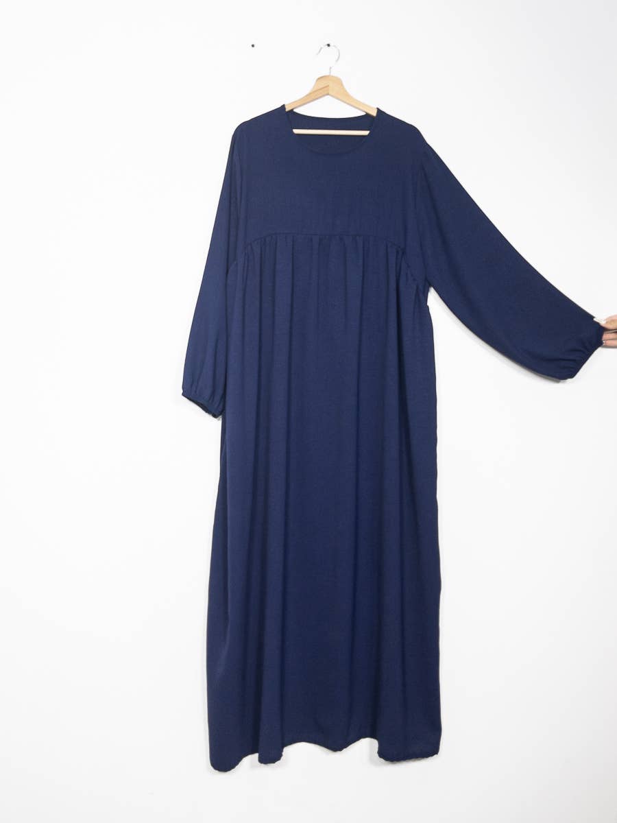 Abaya de lactancia en jazz apertura con cremallera REF:RO2512JAZZ