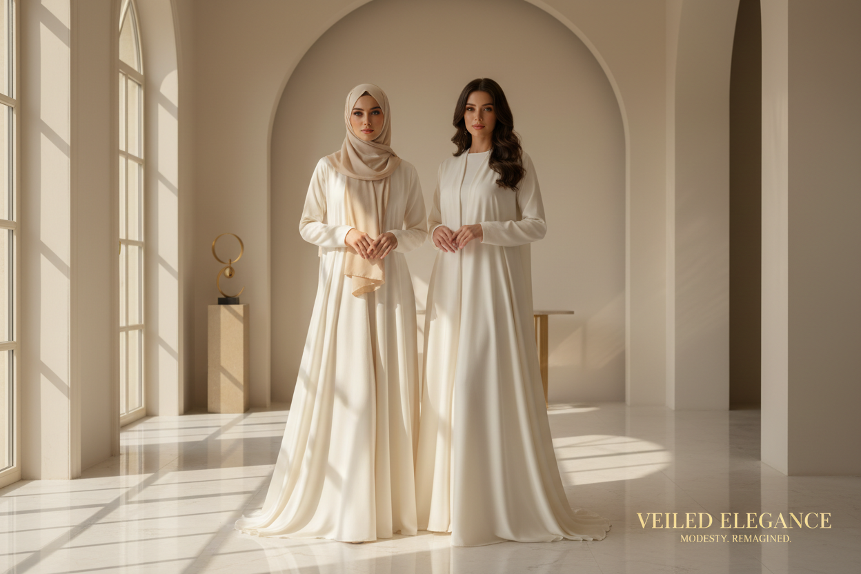 Veiled Elegance Hero - Dos modelos